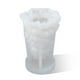 thumbnail image 1 of Injueey Molde de silicona para hacer velas 3D, velas de yeso de hielo, molde liso de resina epoxi de cerámica, artesanía, decoración de Type5 NO5, 1 of 6
