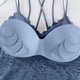 thumbnail image 4 of Camisola de manga corta para mujer con almohadilla para el pecho, sin aros de acero, ropa interior para yoga, pijamas deportivos, pijamas para mujer, 4 of 6