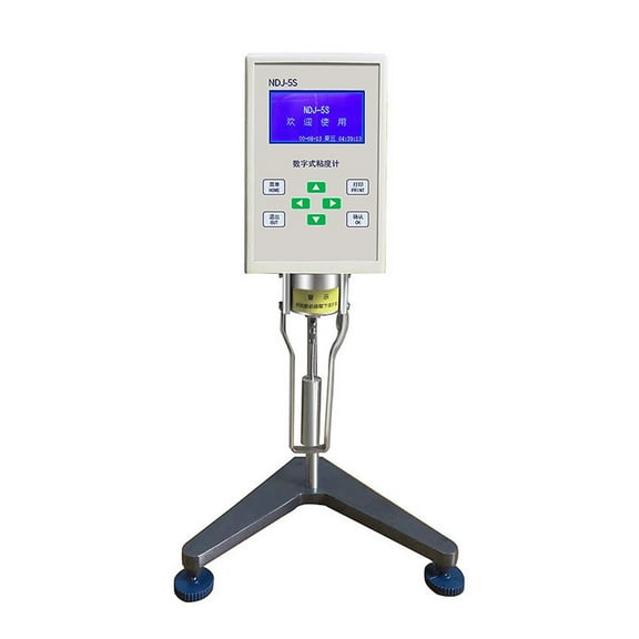 Digital Viscometer, NDJ-5S Digital Display Rotary Viscometer For Measuring The Viscosity Of Paint, Ink And Cosmetics ,Easy to Use