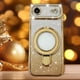 thumbnail image 5 of Estuche magnético con purpurina y MagSafe para iPhone 17 Air, con brillantes diamantes de imitación y soporte, de lujo, a prueba de golpes y con protección para cámara, 5 of 6
