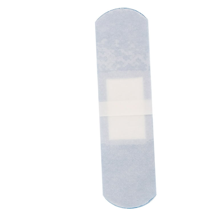 Tebru Adhesive Tape Wound, 100 /box Adhesive Tape Food-safe Waterproof  Wound Plaster Blue 
