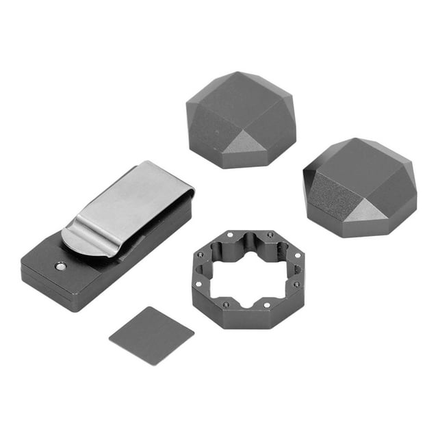 Billiard Chalk Holder, Universal Aluminum Pool Chalk Clip Wear Resistant For Billiard Accessories Black