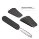 thumbnail image 5 of Kit de raspador de pie de acero inoxidable 1Double Side Foot File + 10pcs Papel de lija Pedicure Abanopi Raspador de pie, 5 of 5