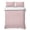 Pink Beige, variant on King Quilt Set 96''x106'', Pink Striped Lightweight Summer Bedspread Coverlet Set with 2 Pillow Shams, Modern Simple Farmhouse Beige Vintage Breathable All Season Quilt Bedding for Bedroom/Guest Room