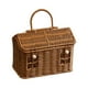 thumbnail image 2 of Cesta de picnic de ratán tejida a mano con forma de casa | Material natural duradero | Asa portátil | Multiusos para picnics al aire libre, organización del hogar y regalo, 2 of 5