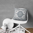 thumbnail image 5 of Exquisite Ethnic Boho 20x20inch Pillow Covers, Set of 2, Decorative Linen Blue Carpet Design, Perfect Farmhouse Throw Pillows for Sofa, Couch, Outdoor Use, 5 of 7