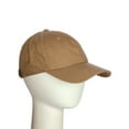 thumbnail image 5 of D&I Plain Dad Hat 100% Cotton Unstructured Hat Unisex Adjustable Strap - Khaki, 5 of 8