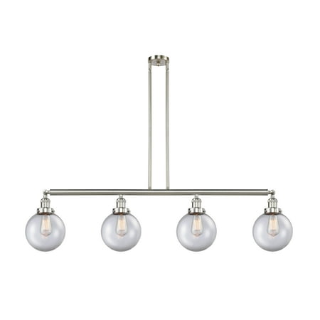 

Innovations Lighting 214 Large Beacon Large Beacon 4 Light 53 Wide Linear Chandelier -
