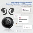 thumbnail image 5 of Translation Earbuds Real Time, 144 Languages Translation Device Ai Translator Earbuds Translating Headphones Real Time Ai Headphones Language Translation, 5 of 7