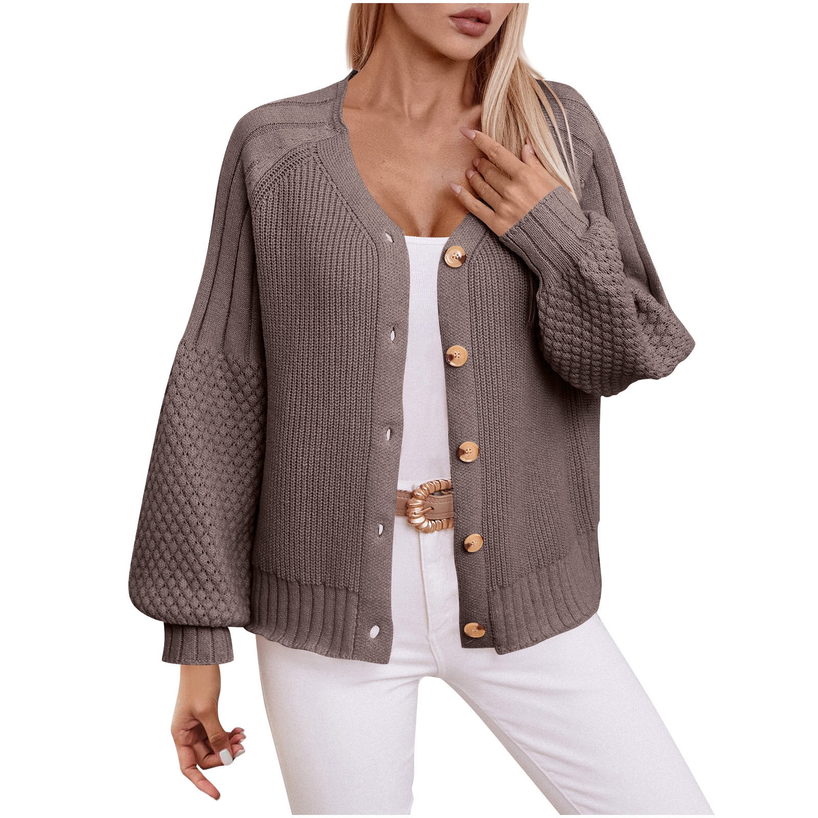 99 Jane Street Women's and Women's Plus Size Shawl Collar Cardigan