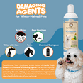 Dog Whitening Shampoo for Dogs with White / Light Colored Hair / Coat / Fur. White Haired Pets