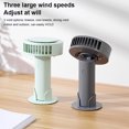 thumbnail image 3 of Advancent Ventilador portátil Motor sin escobillas 2W 1200mAh Funciona con Recargable Verano Mano 3 Engranajes Ventiladores de refrigeración Electrodomésticos Verde Advancent HA064735-02B, 3 of 6