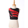thumbnail image 5 of iiniim Girls Metallic Crop Top with Mini Skirt Ballet Dance Jazz Hip Hop Performance Competition Red 14, 5 of 7