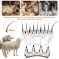 thumbnail image 2 of Sheep Clipper, Stainless Steel Sheep Clipper, Electric Wool Shears, Animal Goat Sheep Shears (9 Teeth Scimitar), 2 of 5