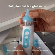 (2 pack) Frida Baby Electric NoseFrida Nasal Aspirator for Baby and Toddler, Upgraded Nasal Aspirator for Congestion Relief, 0+ Months
