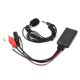thumbnail image 5 of Adaptador de cable Bluetooth AUX Qiilu 2 con micrófono Bla, 5 of 8