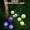 White, variant on Solar Lights Simulation Dandelion Flower Ball Outdoor Garden Decor Lawn Landscape Ground Plug Lights Garden Modern Decorative Lights for Patio, Yard, Pathway Decoration