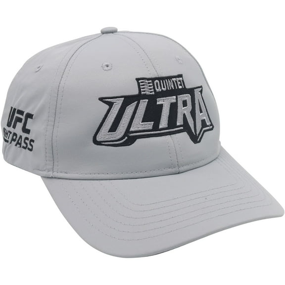 UFC Mens Quintet Ultra Baseball Cap, Grey, One Size
