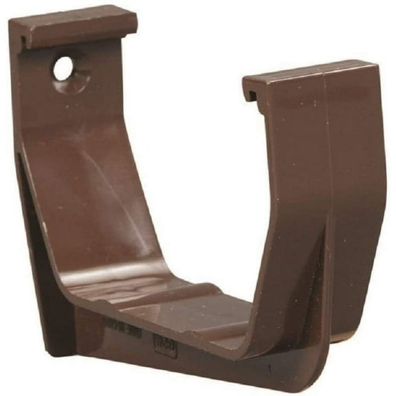Amerimax Gutter Hook Contemporary - Vinyl, Durable - 5-In., Brown, Gutter 5in Vinyl