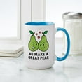 thumbnail image 4 of CafePress - We Make A Great Pear Large Mug - 15 oz Ceramic Large White Novelty Mug, 4 of 4
