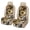 Aztec Sunflower Leopard Print, variant on COEQINE Quilted Car Front Seat Protector 2 Pack Durable Decorative Bucket Seat Cover Quick Install Dog Car Seat Protector Universal Fit Auto Decor, Cardinal Bird Butterfly Forest