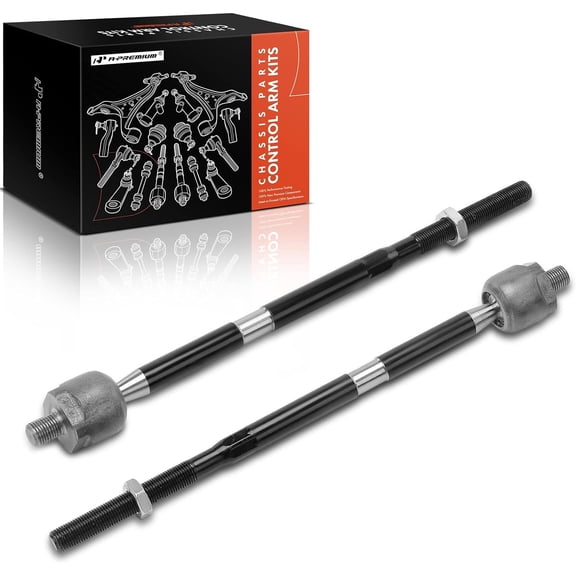 A-Premium 2 x Front Inner Tie Rod Ends Compatible with Ford Escape 2005-2007 & Mercury Mariner 2006-2007