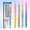 Blue, variant on Gel Pens Bold Point: 1.0mm Black Ink Retractable 4ct Smooth Writing with Aesthetic Gradient Color Barrel for Journaling Note Taking Silent Click No Smear Nebula Pen Set