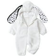 thumbnail image 6 of VNKIDY Boys Bodysuits Soft Winter Onesie Cute Hood Design Plush Romper For Newborn Infant Toddler Warm Long Sleeve Long Pants One Piece Jumpsuit Lovely Jumpsuit, 6 of 9