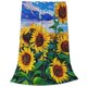 thumbnail image 2 of Balery Landscape With Sunflowers Manta de Felpa Suave y Acogedora – Cobija de Franela Aterciopelada para Cama, Lavable y Cálida para Sofá, Mascotas, Transpirable-80"x60", 2 of 7