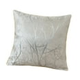 thumbnail image 4 of Funda de almohada europea, funda de cojín estampada, elegante funda de cojín jacquard para sofá, decoración del hogar y habitación Gris, 4 of 8