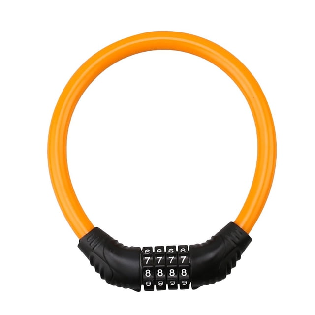BKER Combination For Chain Cable Locks Digital Bike Duty Heavy Lock Bike Accessories