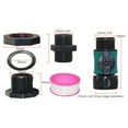 Rain Barrel Diverter Kit Water Barrel Spigot 3/4 Pvc Fittings Valve