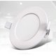 thumbnail image 2 of Un conjunto de 3 focos especiales para baño, regulables, resistentes al agua y a salpicaduras, módulo LED ultrafino de 6 W, downlight LED blanco cálido, orificio redondo ultrafino ER, 2 of 5