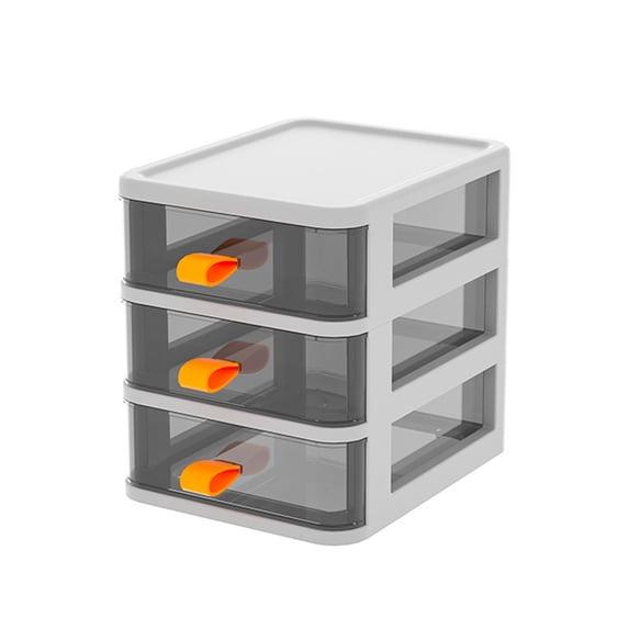 Storage Boxes Multi-layer Space Saving Plastic Large Capacity Desktop Storage Drawer for Bedroom