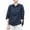 Navy, variant on Bovxnpu 3/4 Sleeve T Shirts Collared 3/4 Sleeve Classic Blouse Soft Breathable Office Summer Tops (Women's or Women's Plus)