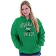 thumbnail image 3 of Designated Driver Funny Golfing Pun Hoodie Sweatshirt Women Men Brisco Brands S, 3 of 6