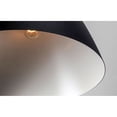 thumbnail image 3 of 11358TNBK Maxim Lighting Nordic-One Light Pendant-19 Inches wide by 17.75 inches high-Tan Leather/Black Finish    -Traditional Installation, 3 of 6