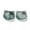 Cadet Blue, 20PCS, variant on MATROOY 20-50pcs Glass Cat Head Beads Colorful Animal Crystal Bead Spacer 12.5x14mm-Clear, 20PCS