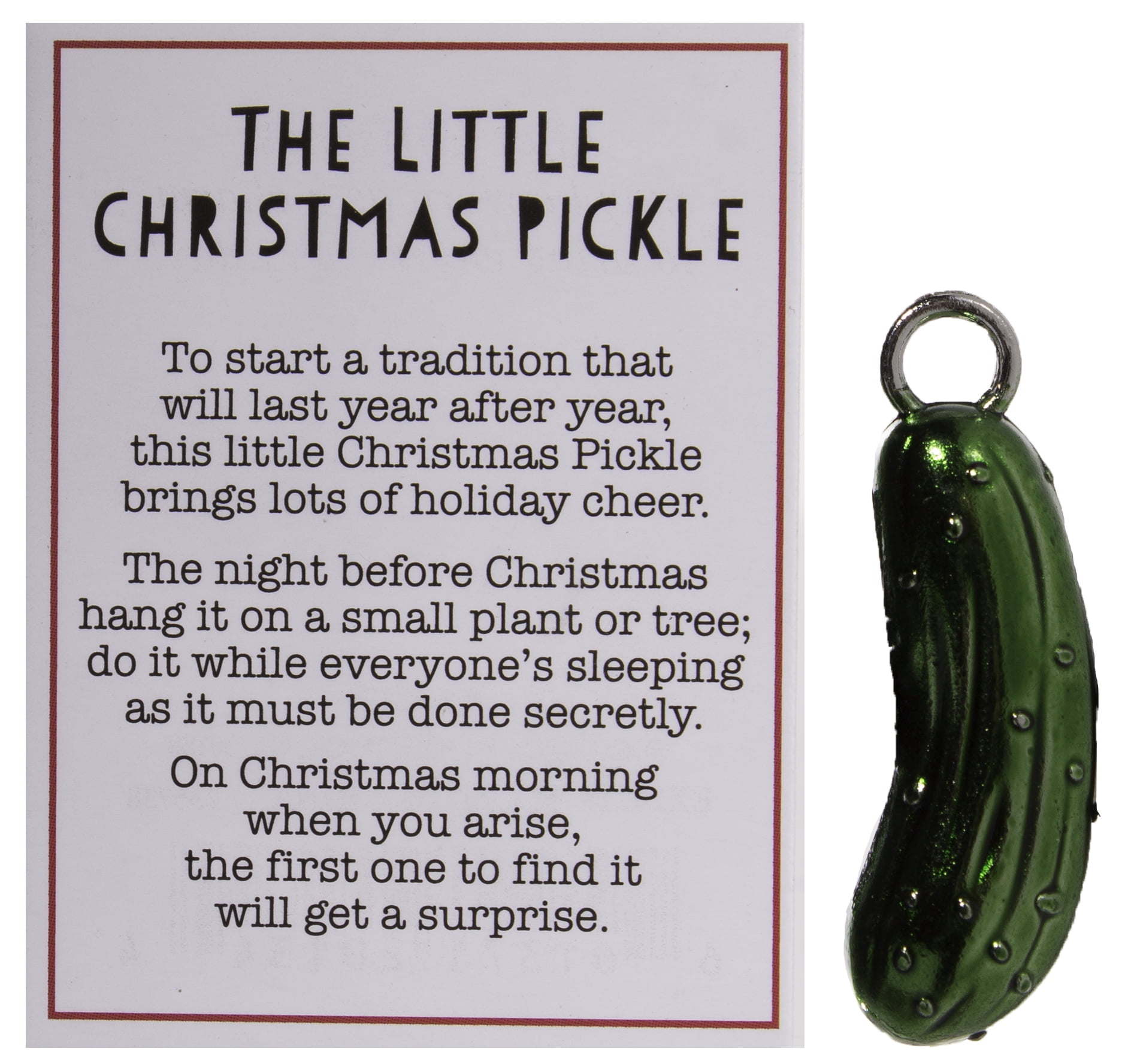 the-little-christmas-pickle-zinc-charm-with-story-card-walmart