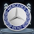 thumbnail image 1 of Peggybuy 4PCS 75mm Wheel Centre Hub Caps Rim Cover Hub Cap Emblem Badge for Mercedes Benz, 1 of 9