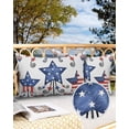 thumbnail image 2 of Outdoor Pillow Covers Throws 4th of July USA Flag Star on White,Waterproof Pillow Cases Pack of 2 Red Stripe Love Hearts,Durable Cushion Cover Pillowcase for Patio Balcony Couch Garden, 2 of 7