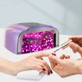 thumbnail image 6 of 96W 15600mAh Cordless Rechargeable LED UV Nail Lamp Nail Gel Polish Light Dryer Light Purple, 6 of 17