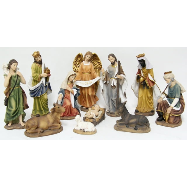 Ensemble de 11 Pcs pour la Nativité-8 Po Décoration de Noël Intérieure