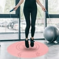 thumbnail image 4 of Almencla Fitness jumped rope Mat Shock Absorbing Workout Mats Floor Protection Non Slip pink, 4 of 6