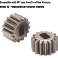 thumbnail image 7 of 2 Pack 131-5399 (15T) Pinion Gear Compatible with 30" Rear Drive Toro Time Master & Newer 22" Personal Pace Rear Drive mowers, Fits 10641 10641C 10642 10642C 10644C$$Tools, 7 of 7