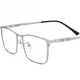 thumbnail image 3 of Montura de gafas de titanio puro para miopía, montura de gafas de moda ultraligera para miopía, gafas cuadradas para miopía, 3 of 6