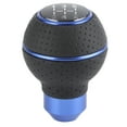thumbnail image 2 of Knob 5 Speed Gear  Knob Stick Aluminium Alloy And Leather Manual Automobiles Accessory, 2 of 8