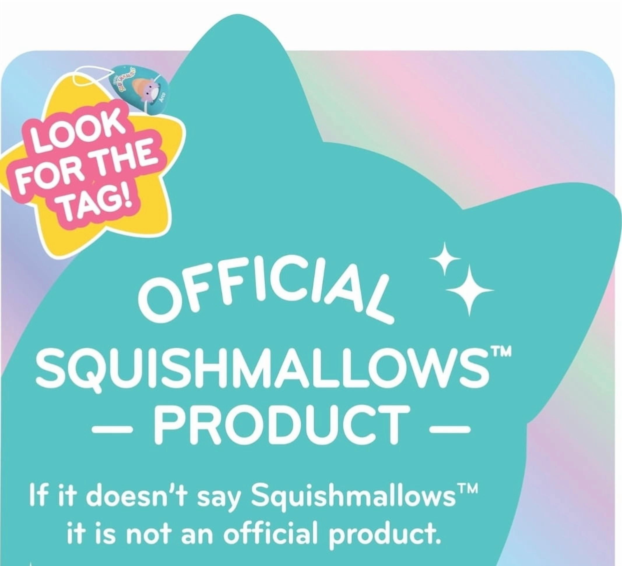 9 Inch Disney Stitch in Santa Hat and Scarf Christmas Original Squishmallows Plush