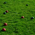 Bocce Ball Set Regulation Outdoor Family Bocce Game Red and Green