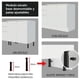 thumbnail image 5 of Cocina Integral Completa Madesa Marina 280cm Blanco, 5 of 7